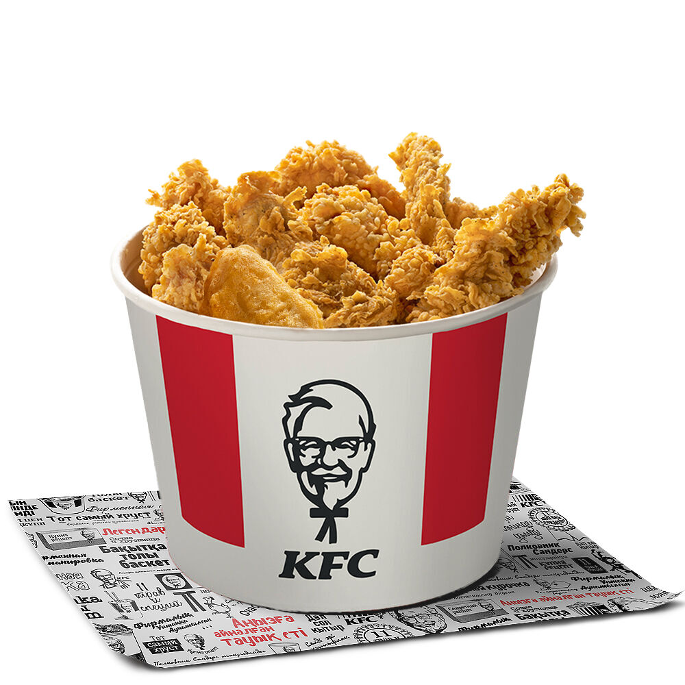 KFC. Баскет 9 КРЫЛЫШЕК и 9 СТРИПСОВ